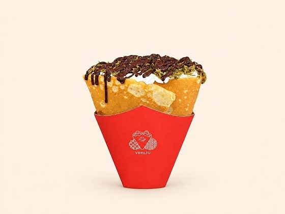 두바이카다이프 크레페 메뉴 사진(네이버)