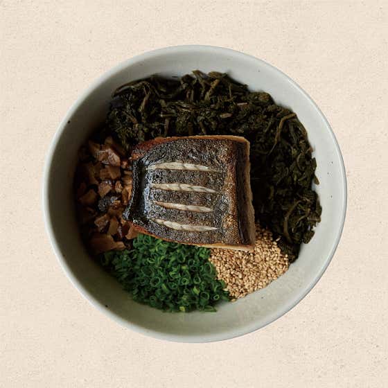 삼치곤드레밥 메뉴 사진(네이버)