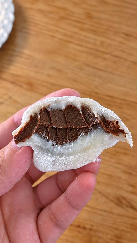생초코 모찌 메뉴 사진(네이버)