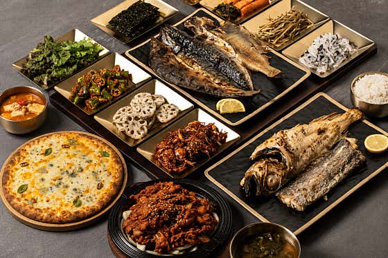 바다를 품은 패밀리세트(4~5인) 메뉴 사진(네이버)