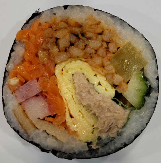대왕팔뚝김밥 메뉴 사진(네이버)