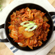 김치제육볶음 메뉴 사진(네이버)