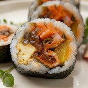 땡초김밥 메뉴 사진(네이버)