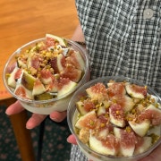 무화과 피스타치오 레어치즈케이크 메뉴 사진(네이버)
