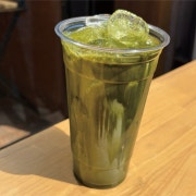 말차 라떼 메뉴 사진(네이버)