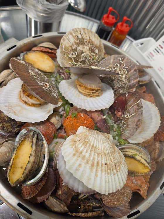 사장님마음대로(가리비조개찜) 메뉴 사진(네이버)