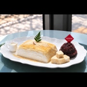 인절미 실타래 우유빙수 메뉴 사진(네이버)