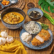 카츠 + 카레세트 메뉴 사진(네이버)
