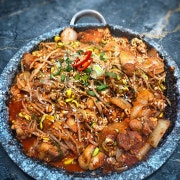 돌 알곤이 찜 메뉴 사진(네이버)