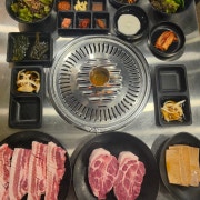 대장판 4인(삼겹+목살1kg+껍데기) 메뉴 사진(네이버)