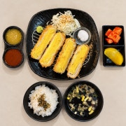 수제고구마카츠정식 메뉴 사진(네이버)