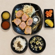 수제안심카츠정식 메뉴 사진(네이버)