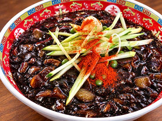 정통 자장면 메뉴 사진(네이버)