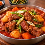 국물갈비 메뉴 사진(네이버)