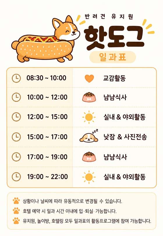 핫도그 반려견 유치원 · 네이버 지도·플레이스 3
