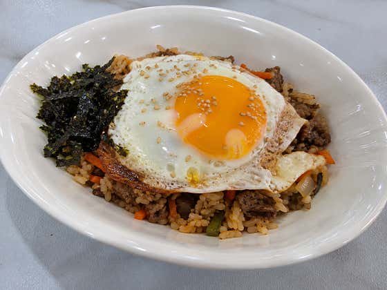 소불고기 볶음밥 메뉴 사진(네이버)