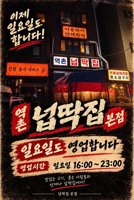 넙딱집 역촌본점