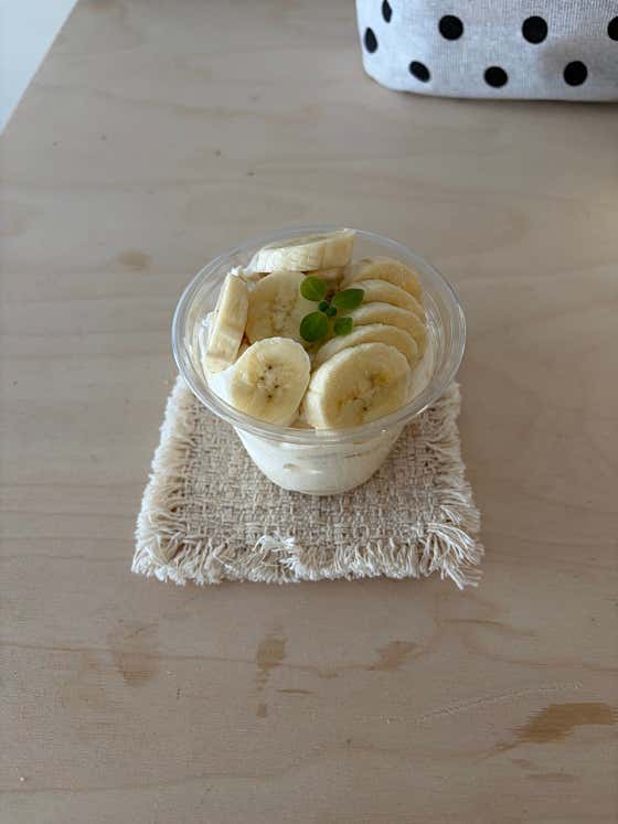 바나나푸딩 메뉴 사진(네이버)