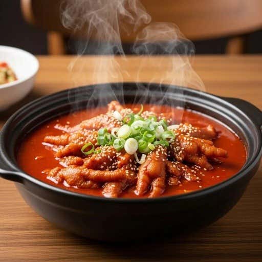 매콤닭발 메뉴 사진(네이버)