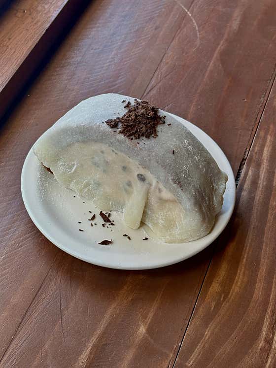 모찌 초코 도지마롤 메뉴 사진(네이버)