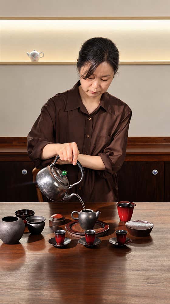 파란홍차