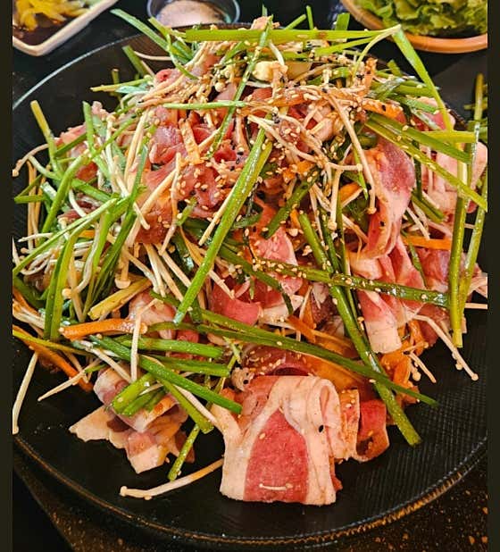 오리구이 대 (오리대패불고기) 메뉴 사진(네이버)