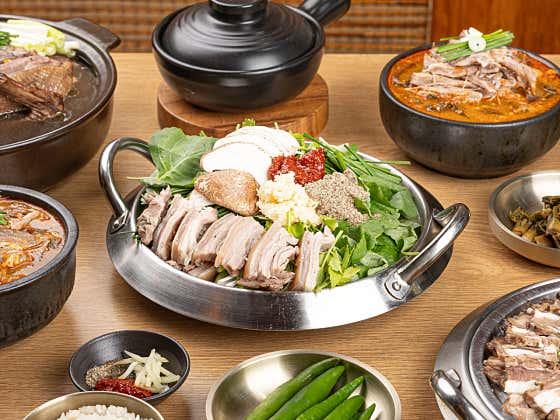 <부모님 모시고, 온 가족 한 상> 메뉴 사진(네이버)