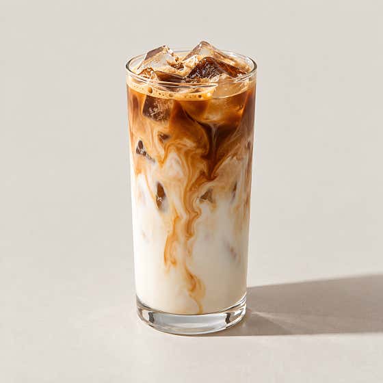 바닐라라떼(ICE) 메뉴 사진(네이버)