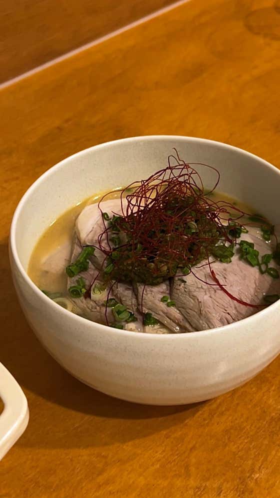 진주 고기국수 메뉴 사진(네이버)