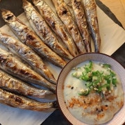 시사모(열빙어)구이 메뉴 사진(네이버)