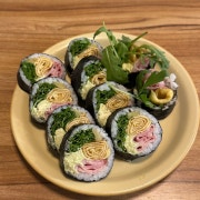바질크림잠봉김밥 메뉴 사진(네이버)