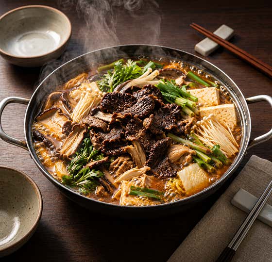 능이버섯전골 小 메뉴 사진(네이버)