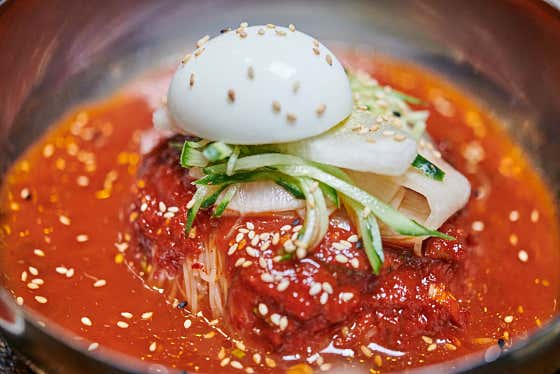 비빔냉면 메뉴 사진(네이버)