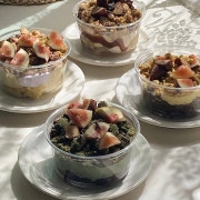 보틀 치즈케이크 메뉴 사진(네이버)