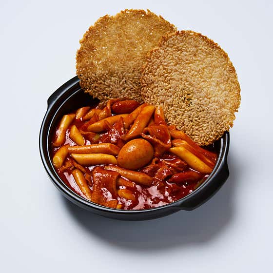 누룽지 떡볶이 메뉴 사진(네이버)