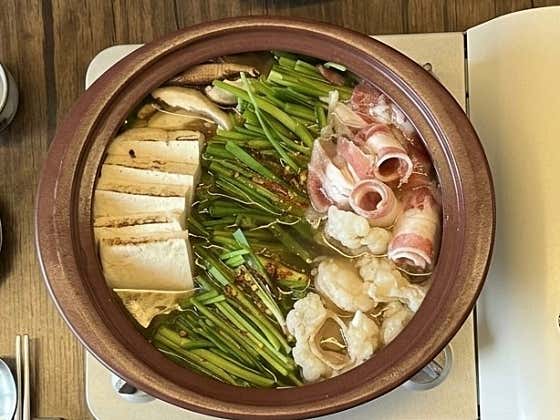 모츠나베(한우대창전골) 메뉴 사진(네이버)