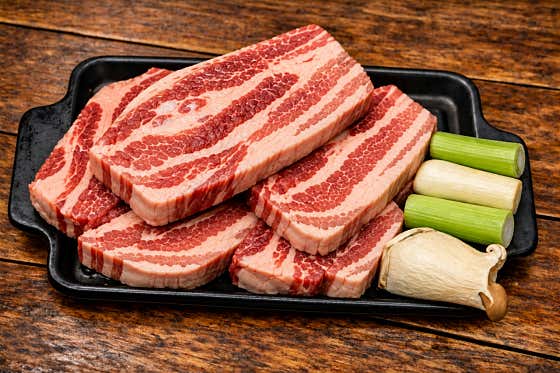 금삼겹 한 판 (3~4인) 메뉴 사진(네이버)