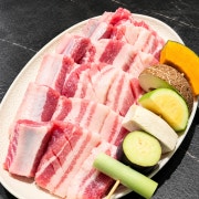 박포 생갈비(150g) 메뉴 사진(네이버)