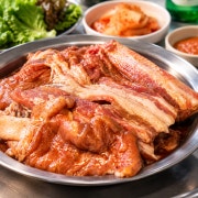 돼지갈비 200g 메뉴 사진(네이버)