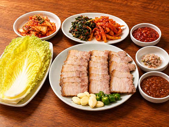 가마솥 수육 (중) 메뉴 사진(네이버)