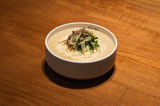 사골양지칼국수 메뉴 사진(네이버)