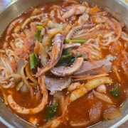 오징어국수 메뉴 사진(네이버)