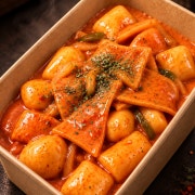 로제떡볶이 메뉴 사진(네이버)