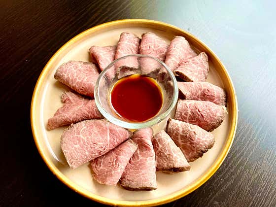 소고기편채 메뉴 사진(네이버)