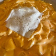로제 떡볶이 메뉴 사진(네이버)