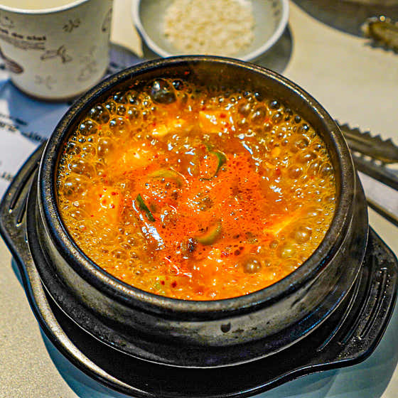 된장찌개 메뉴 사진(네이버)