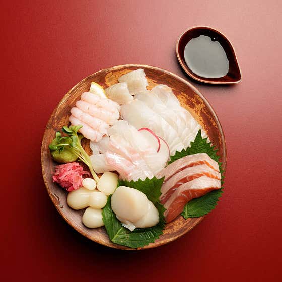 사시미 플레이트 메뉴 사진(네이버)