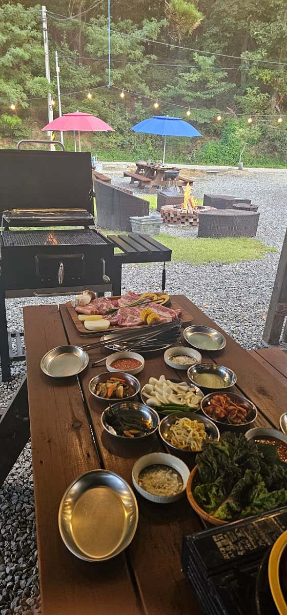 황금가든 야외바베큐 · 네이버 지도·플레이스 2