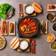 파김치 장어조림 한상차림 메뉴 사진(네이버)