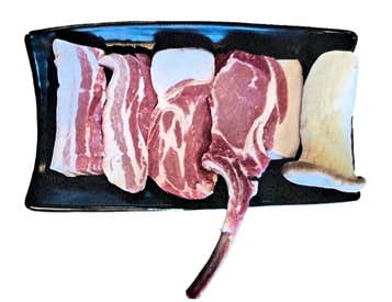 흑도니 모듬 세트 메뉴 사진(네이버)
